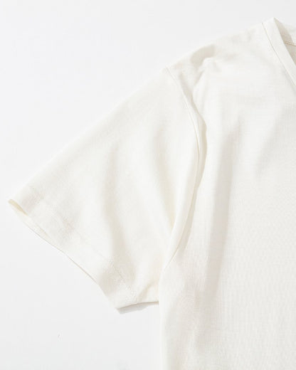 POTENZA / POTENZA V-NECK TEE - WHITE