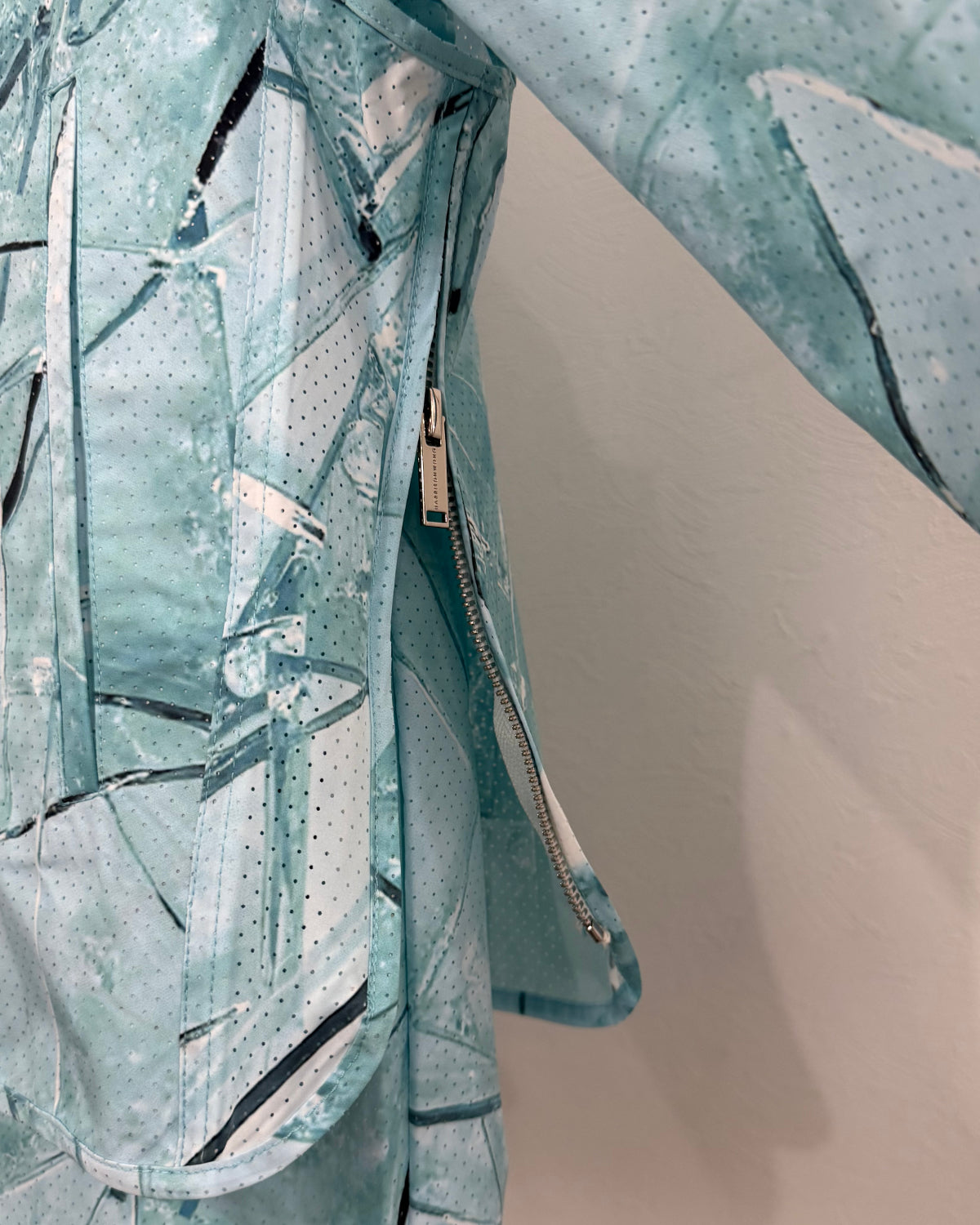 HARRISON WONG / Shirt Jacket With Glass Digital Print