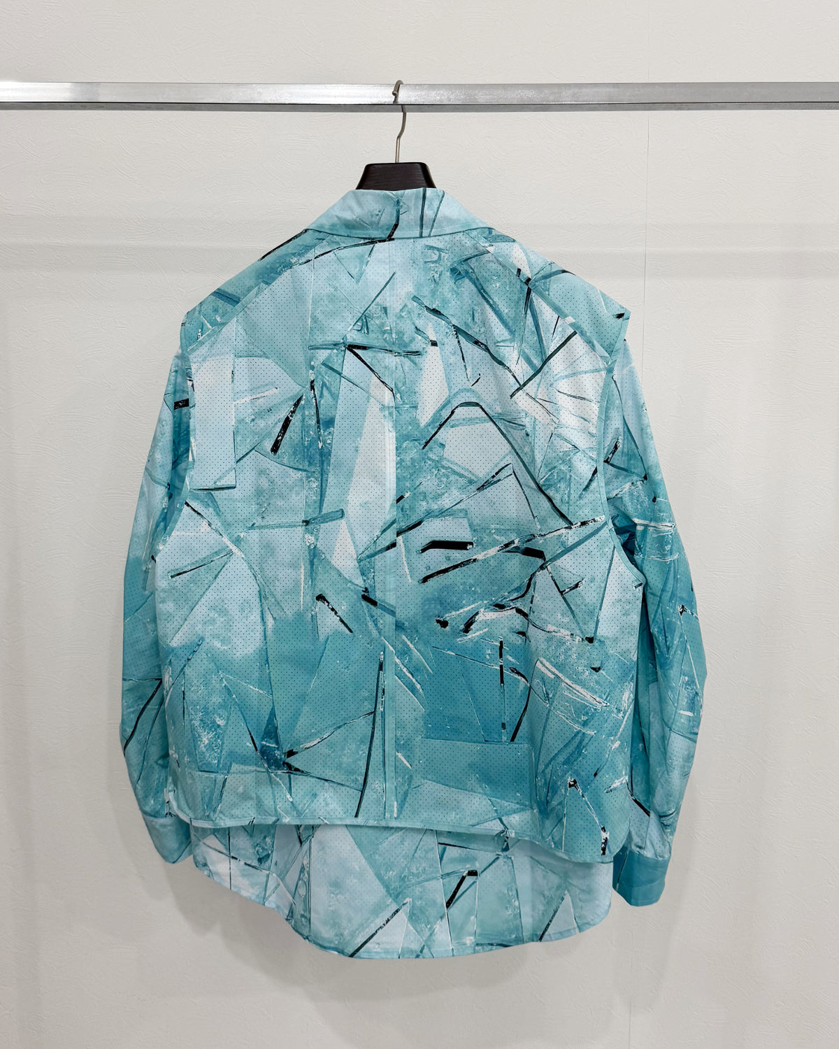 HARRISON WONG / Shirt Jacket With Glass Digital Print